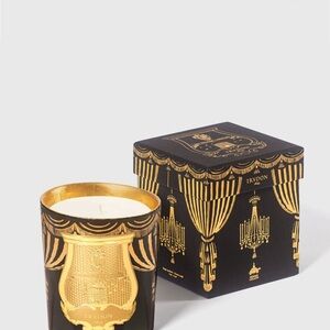 Black and Gold Scented Candle